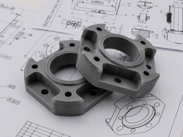 3D printed prototype of a metal part made in Vancovuer